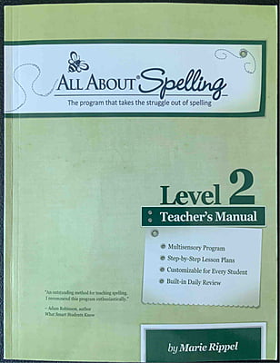 All About Spelling Level 2 Teacher's Manual