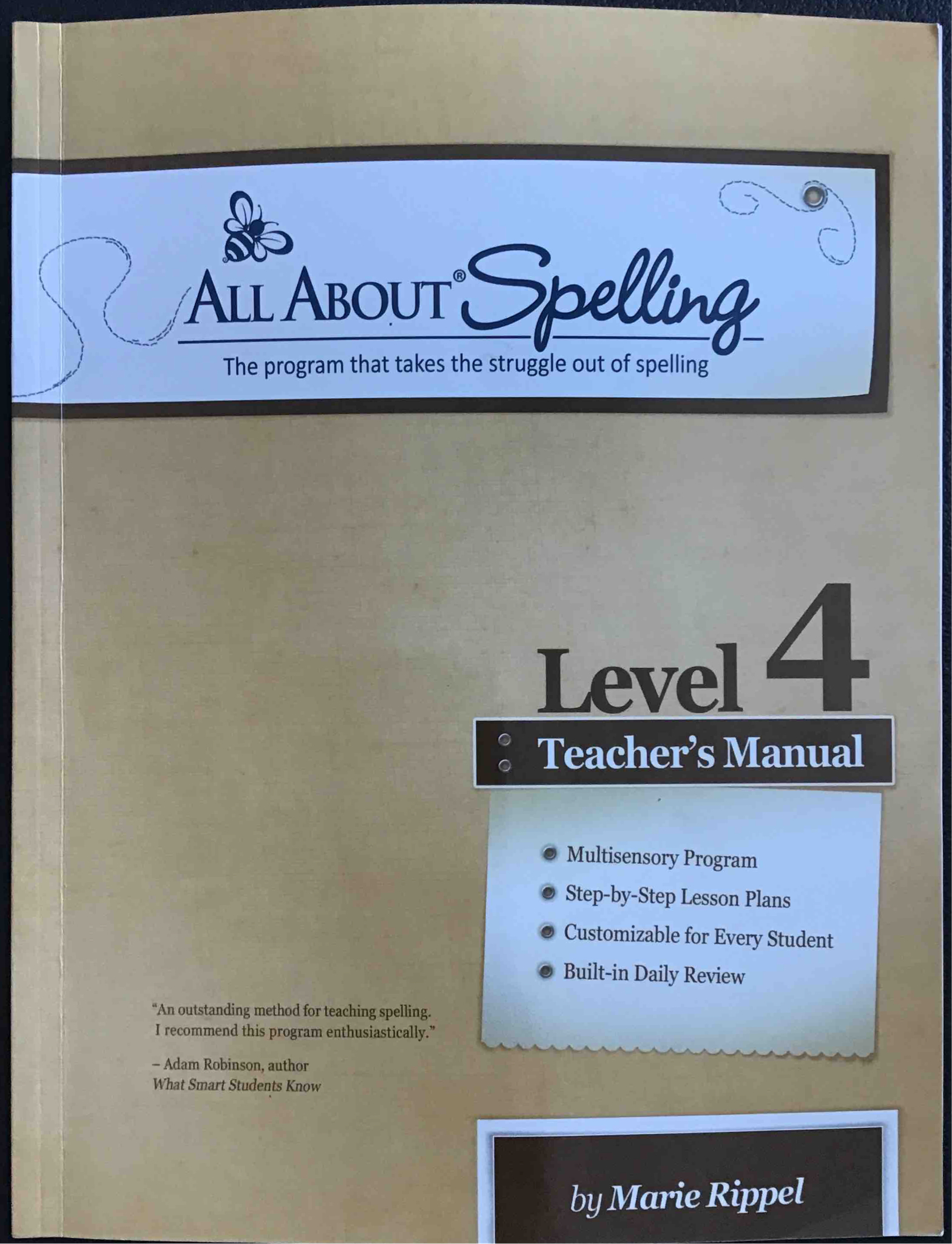 All About Spelling Level 4 � Teacher�s Manual