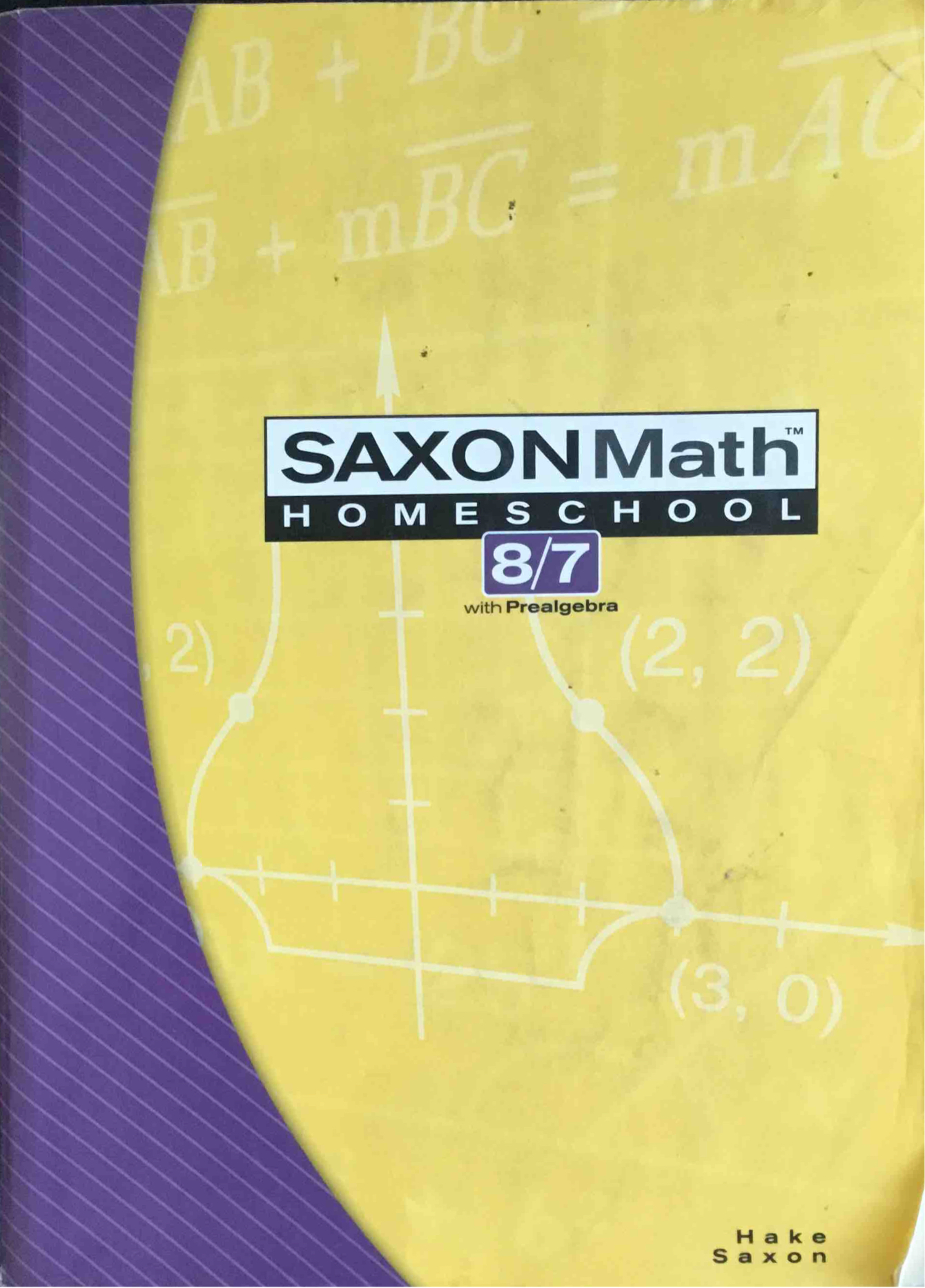 Saxon Math 8/7