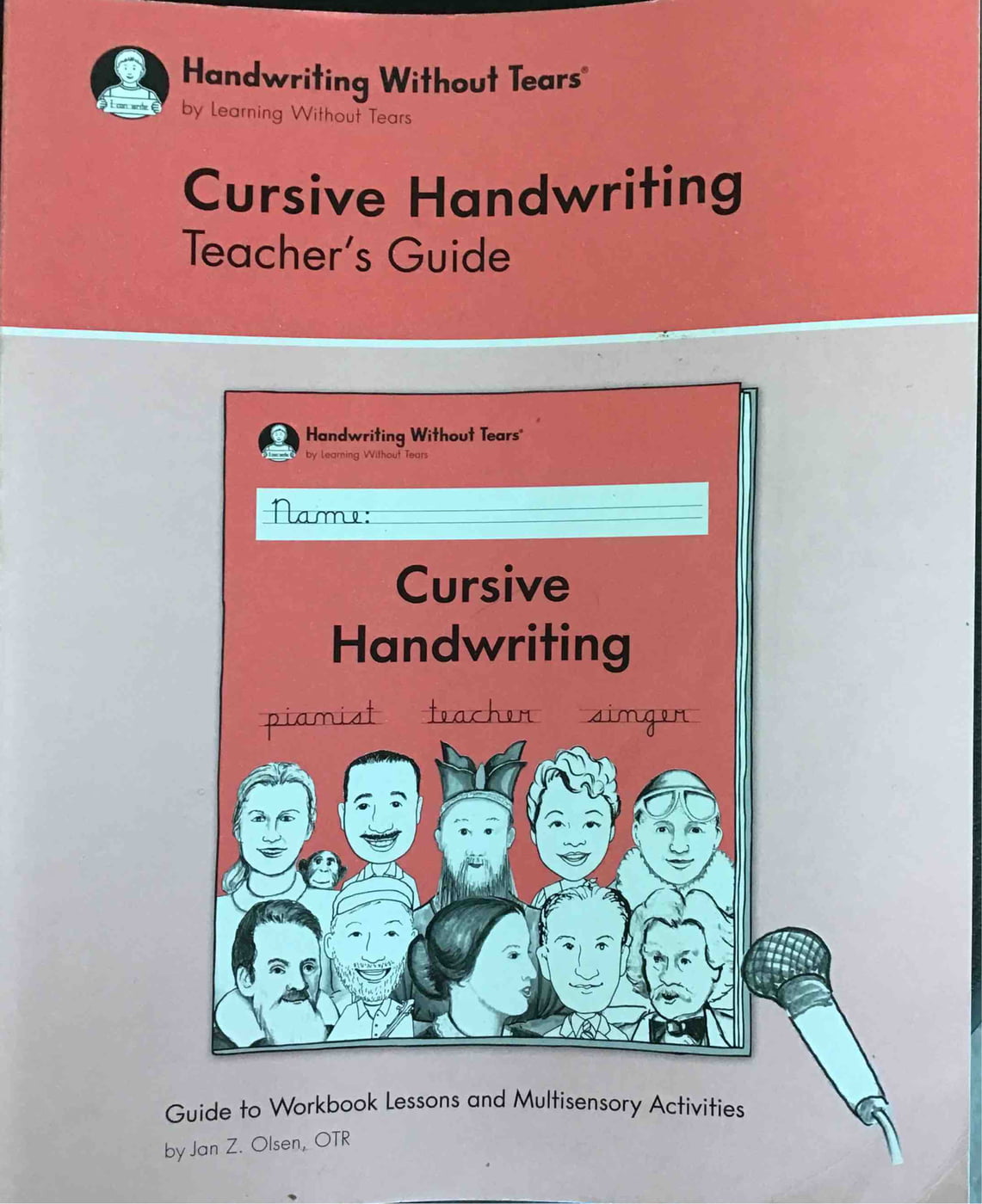 Handwriting Without Tears- Cursive Handwriting - Teacher's Guide